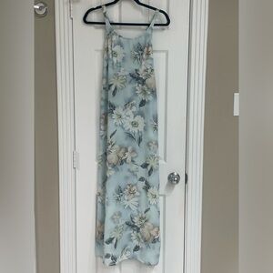 Beautiful flower maxi dress